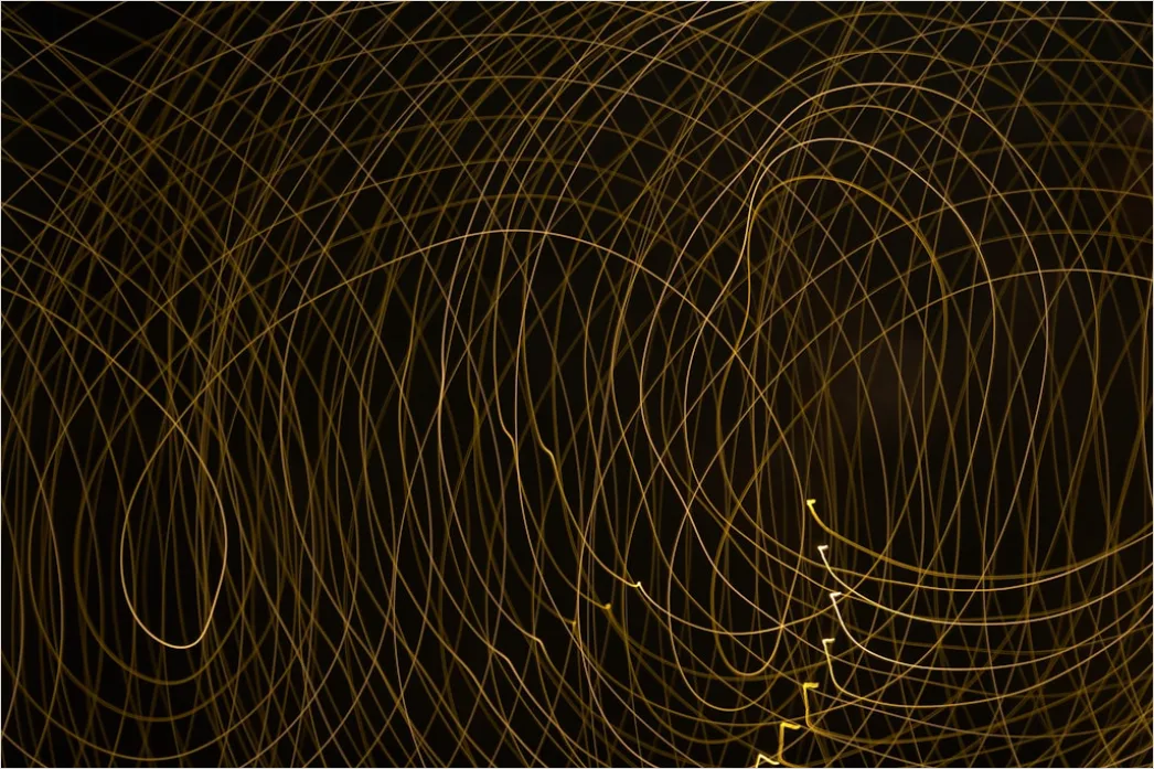 Detail Goldene Linien Auf Schwarzem Hintergrund Number 11