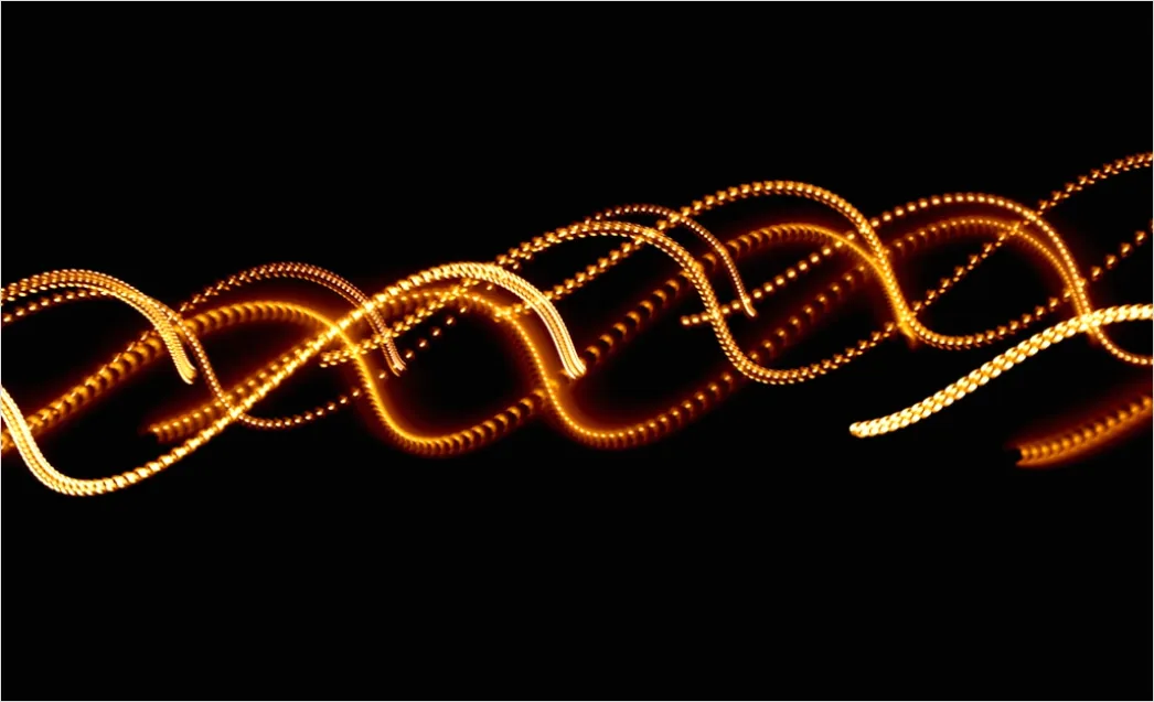 Detail Goldene Linien Auf Schwarzem Hintergrund Number 2