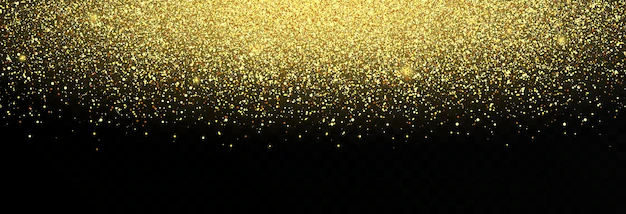 Detail Goldene Partikel Als Festlicher Hintergrund Number 16