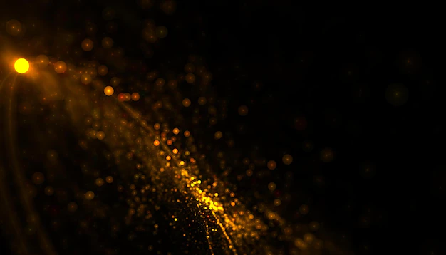 Detail Goldene Partikel Als Festlicher Hintergrund Number 19