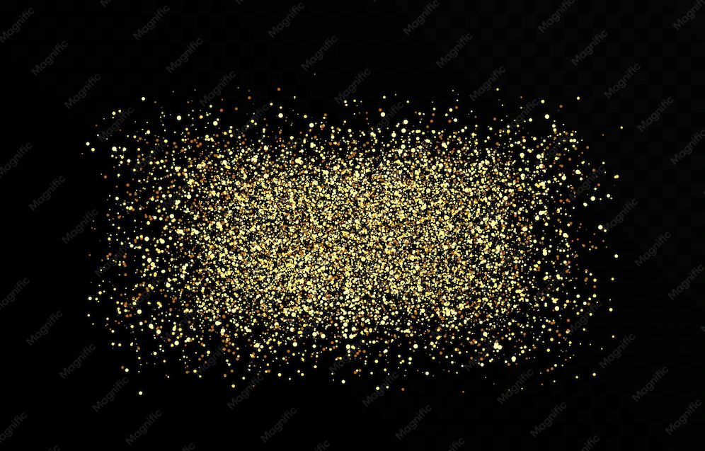 Detail Goldene Partikel Als Festlicher Hintergrund Number 4