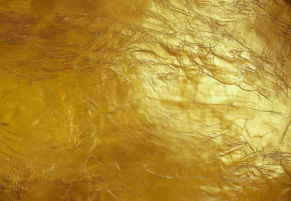 Goldfolie Textur Als Eleganter Hintergrund 7146