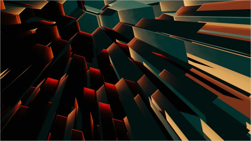 Detail Latar Belakang Abstrak Geometri 3d Number 2