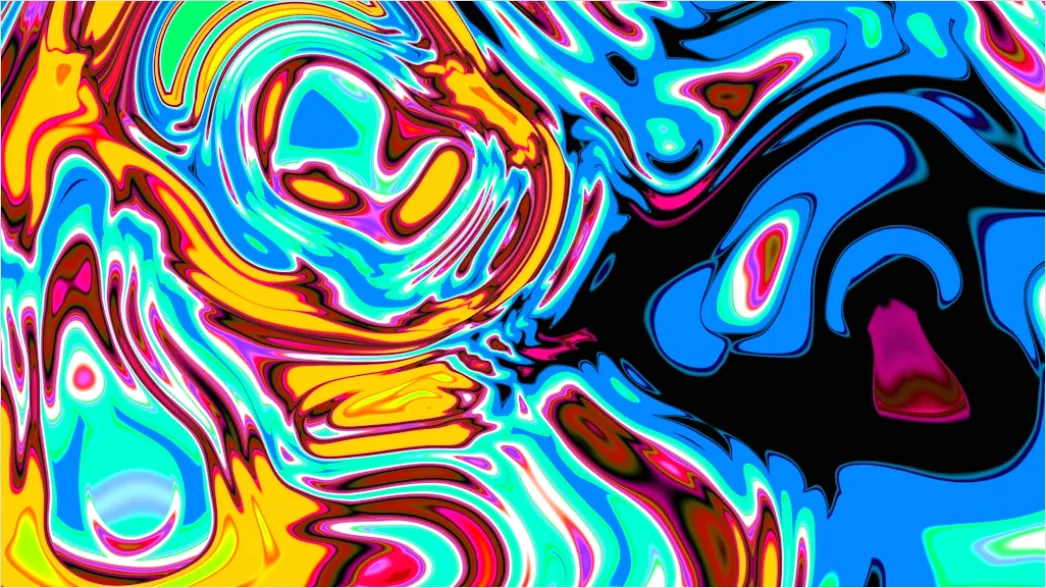 Latar Belakang Fluid Art Warna Warni 4a31