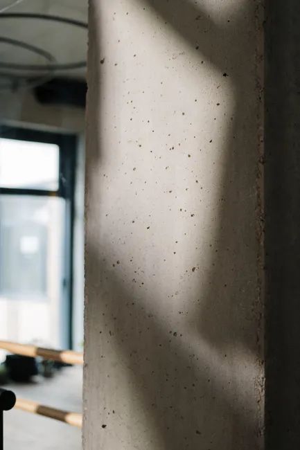 Detail Minimalistische Betonwand In Hellgrau Number 8
