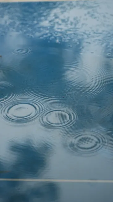Detail Regentropfen Auf Wasseroberfläche Bild Number 5