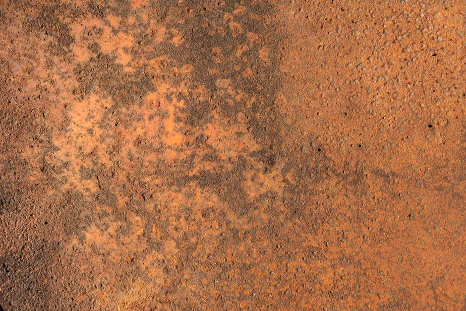 Detail Rostiges Metall Mit Verwitterter Oberfläche Number 3