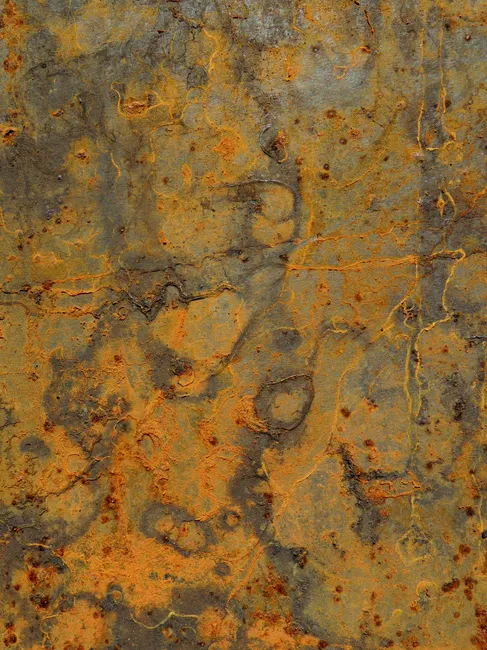 Detail Rostiges Metall Mit Verwitterter Oberfläche Number 4