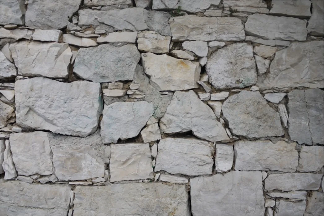 Detail Rustikale Steinmauer Mit Natürlicher Textur Number 8
