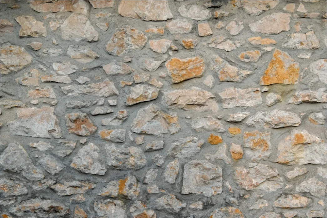Detail Rustikale Steinmauer Mit Natürlicher Textur Number 2