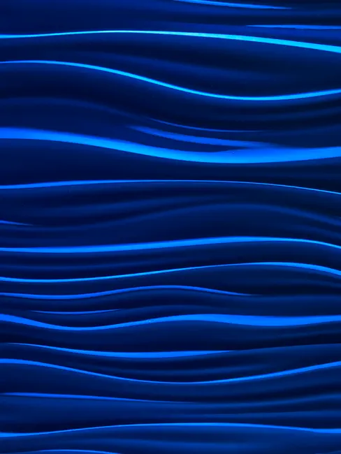 Detail Sanfte Wellenstruktur In Hellblau Number 9