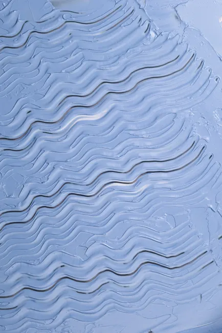 Detail Sanfte Wellenstruktur In Hellblau Number 11