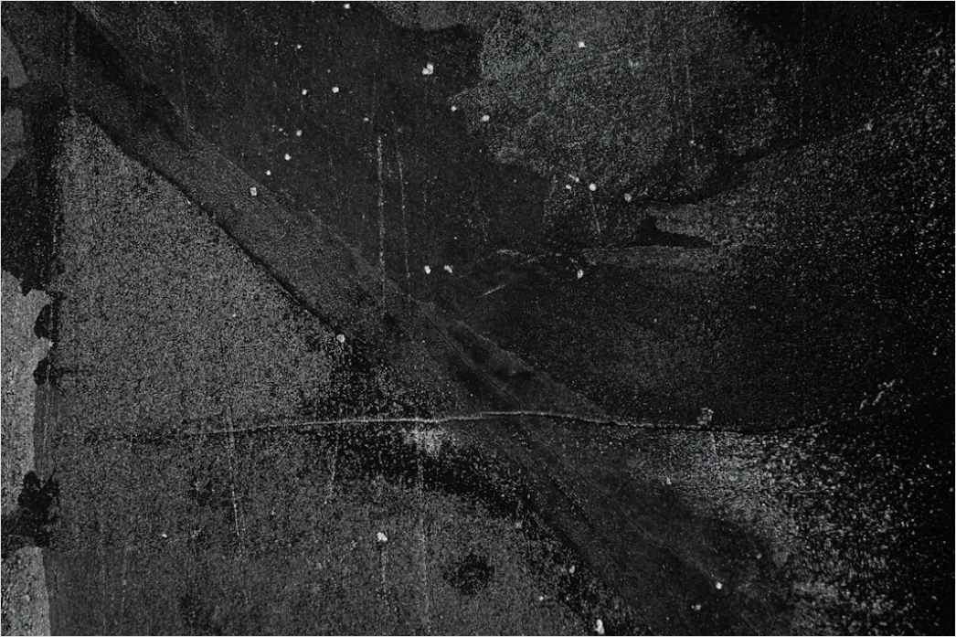 Detail Schwarze Farbe Mit Rauer Grunge Struktur Number 7