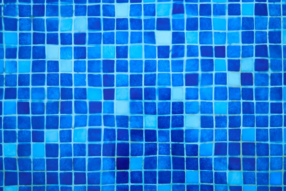 Detail Schwimmbad Wasser Mit Blauem Mosaik Number 6