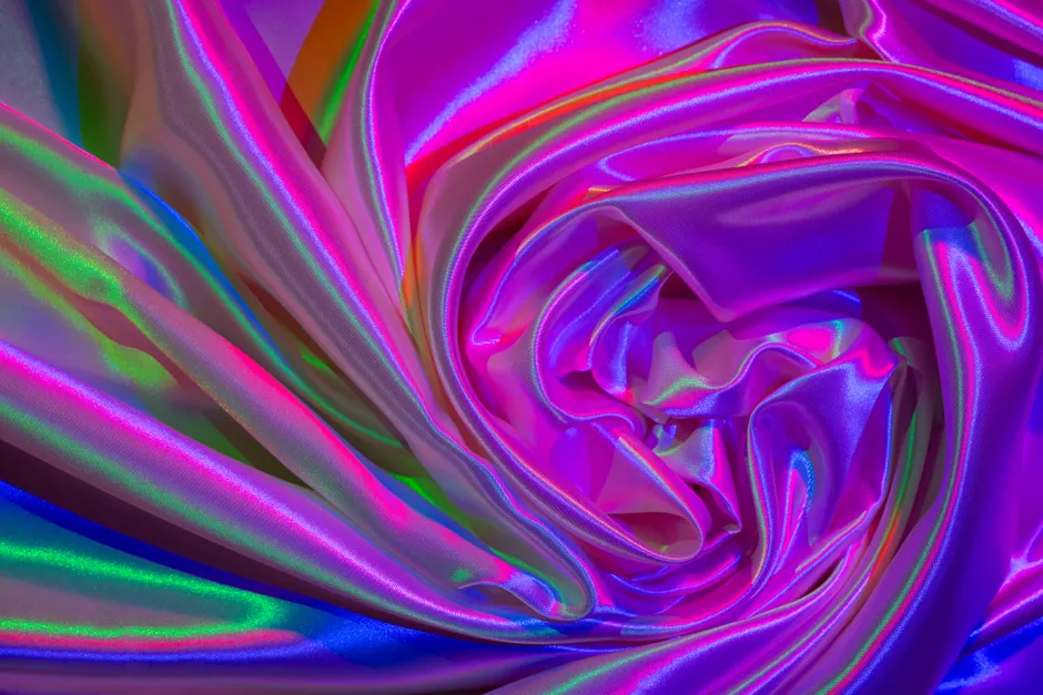 Detail Seidenstoff Mit Glänzender Oberfläche Number 15