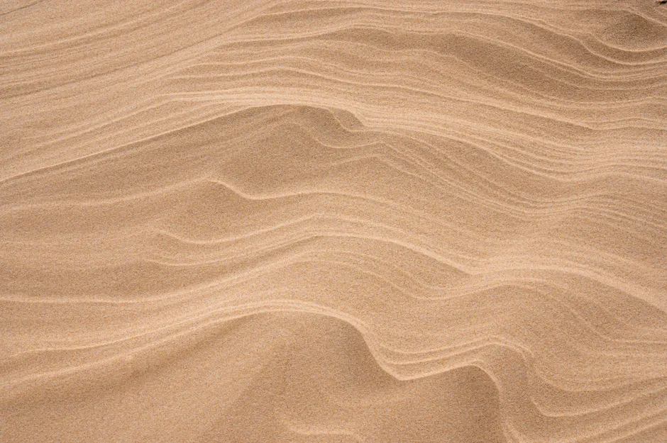 Detail Warmer Wüstensand Mit Windmustern Number 2