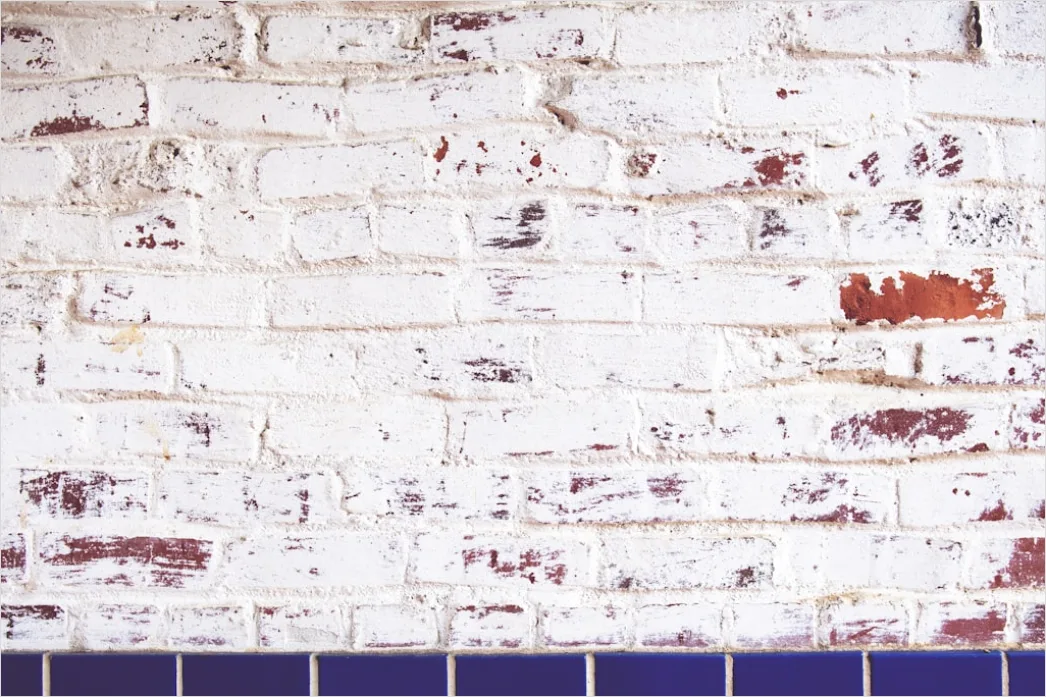 Detail Weiße Backsteinwand Für Produktfotografie Number 17