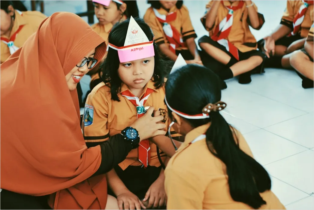 Foto Acara Perpisahan Sekolah Di Aula Ba17