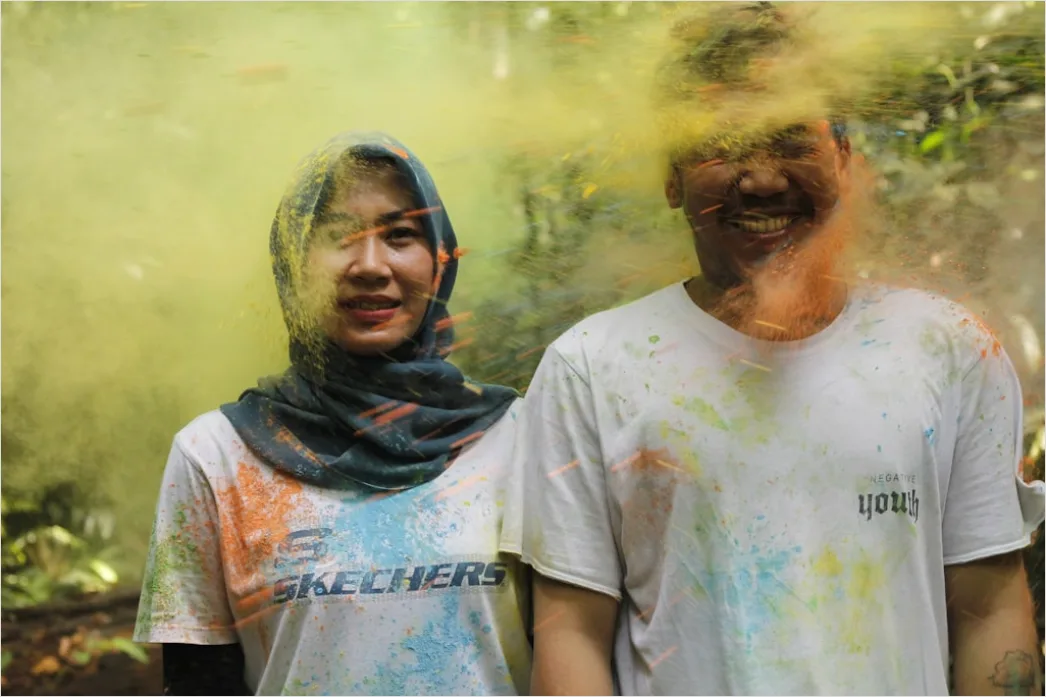 Foto Bolu Kukus Mekar Warna Warni 440e