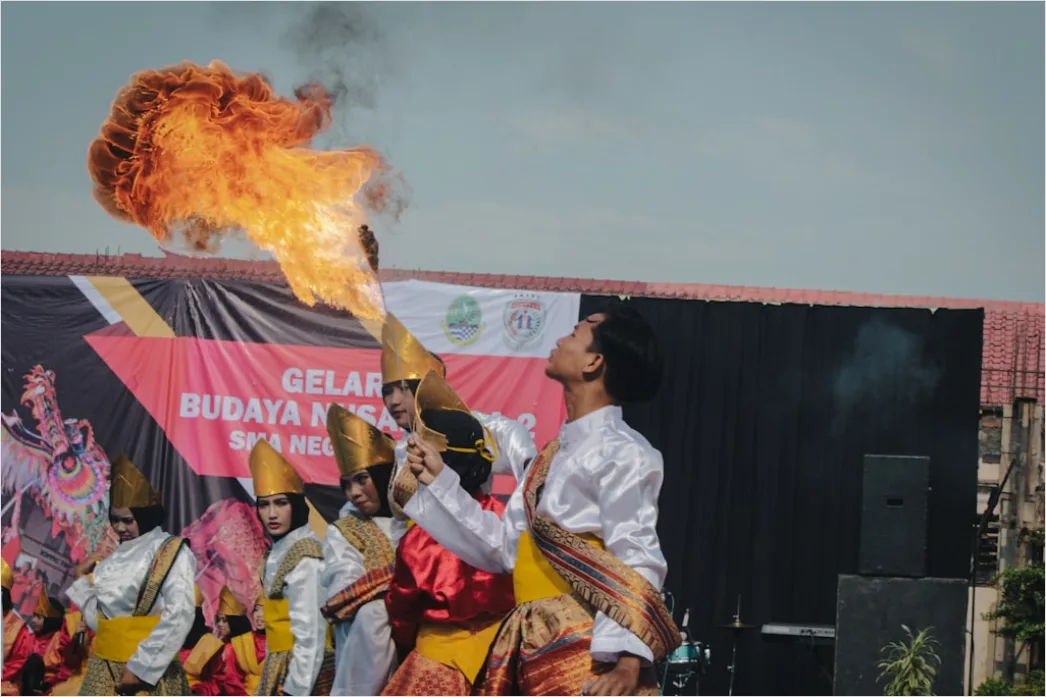 Detail Foto Kembang Api Acara Festival Malam Number 11