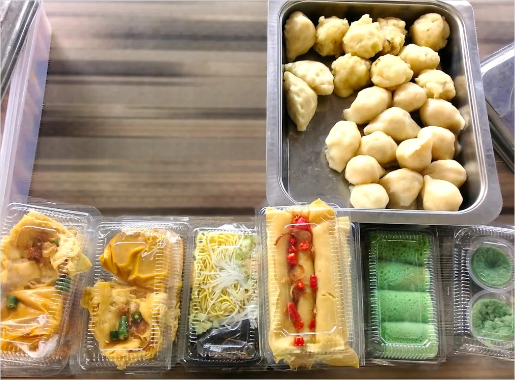 Foto Model Makanan Pempek Close Up B911