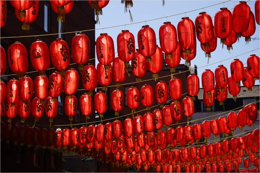 Foto Perayaan Imlek Lampion Merah Meriah 07d0