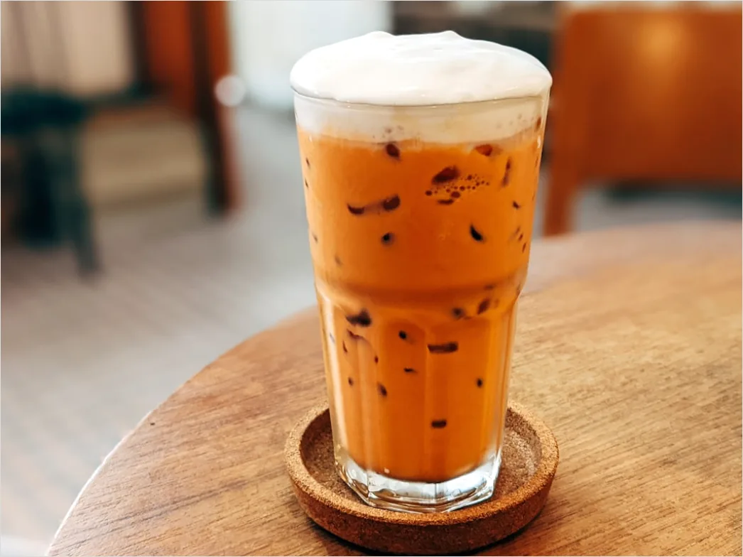 Foto Thai Tea Dengan Es Batu 9ee5