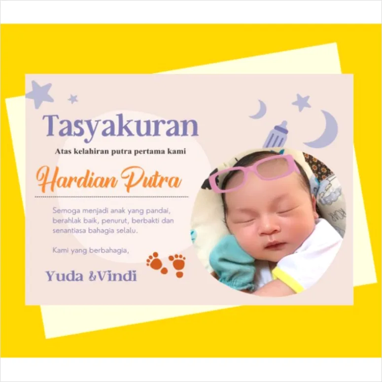 Gambar Acara Tasyakuran Kelahiran Bayi Ca52