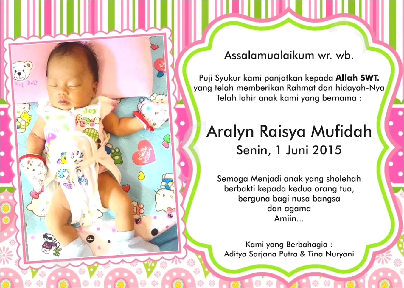 Detail Gambar Acara Tasyakuran Kelahiran Bayi Number 13