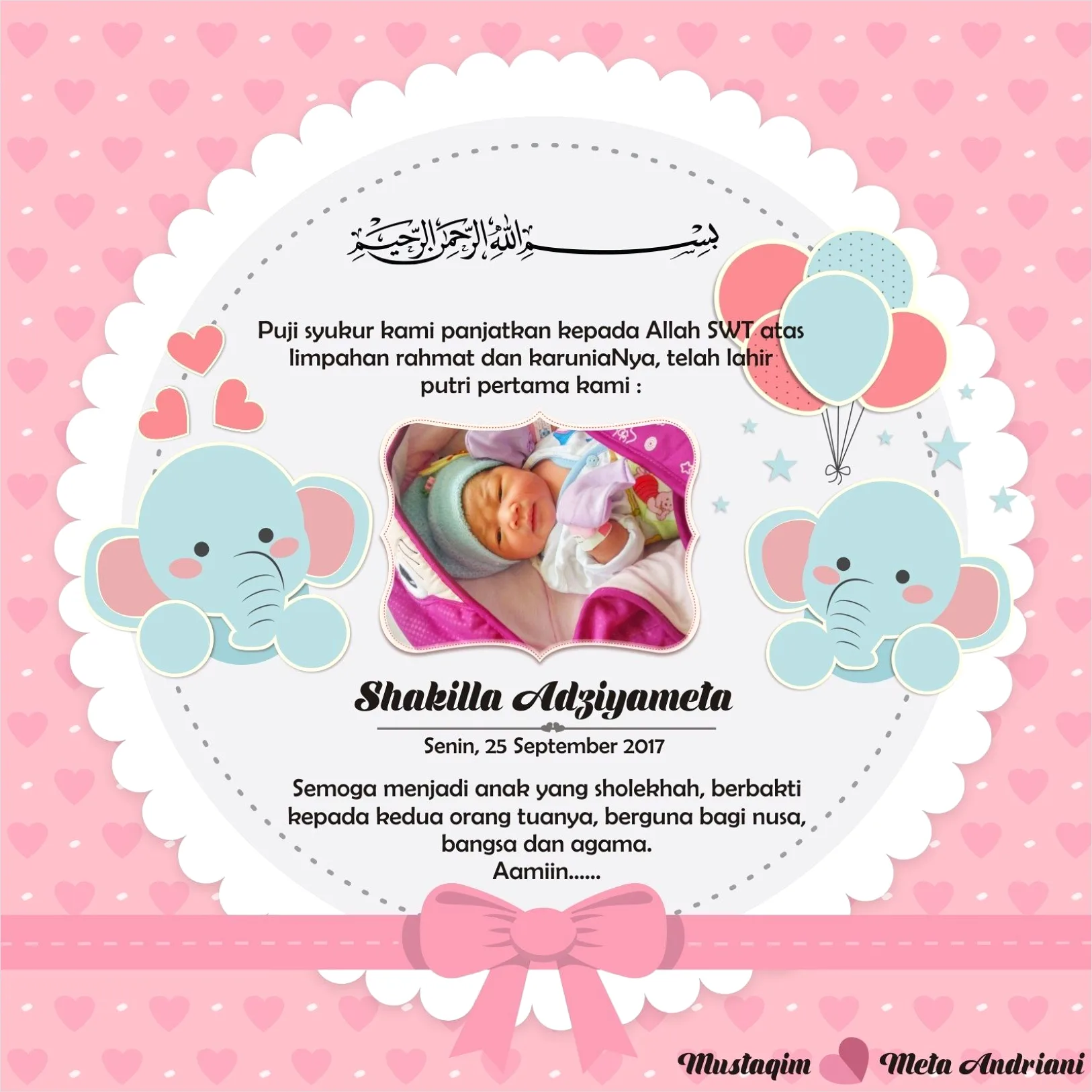 Detail Gambar Acara Tasyakuran Kelahiran Bayi Number 3