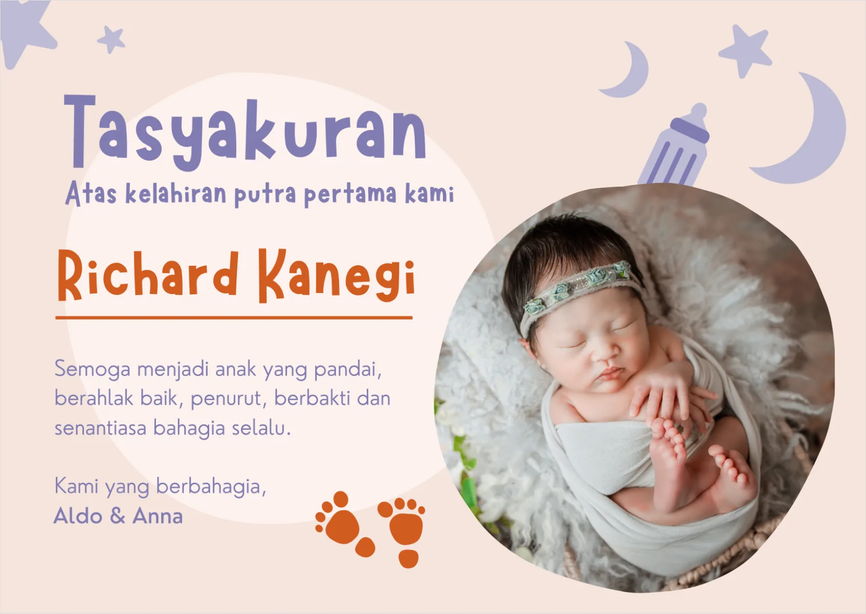 Detail Gambar Acara Tasyakuran Kelahiran Bayi Number 4