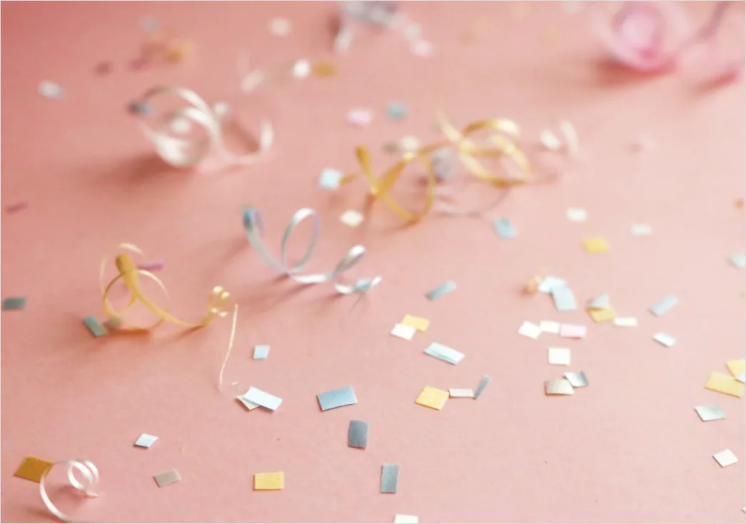 Detail Gambar Balon Confetti Dekorasi Perayaan Number 5