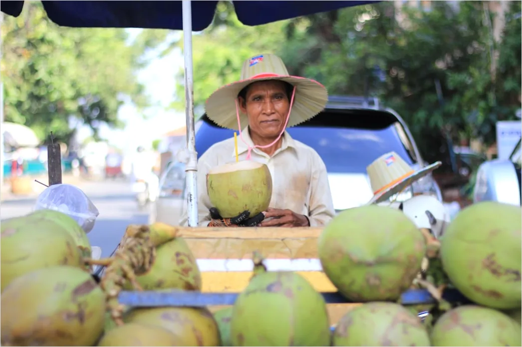 Detail Gambar Es Puter Kelapa Tradisional Number 3