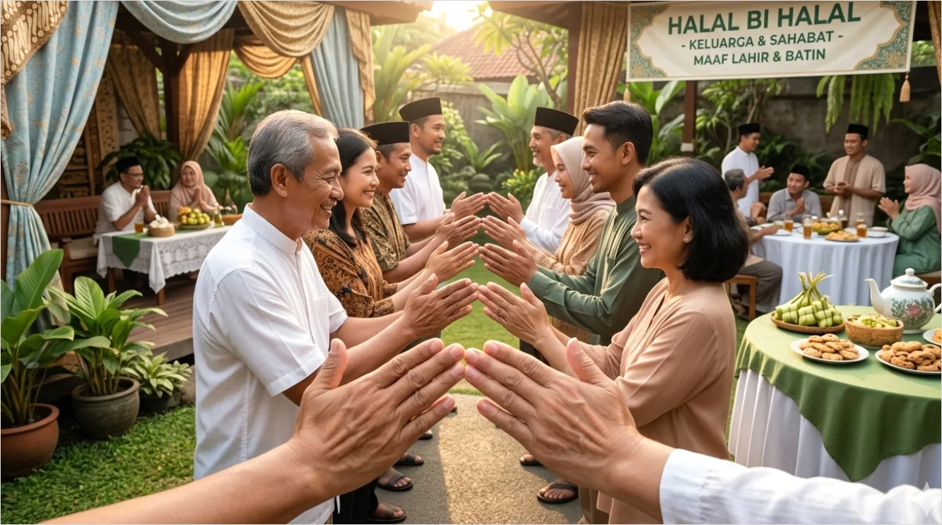Detail Gambar Halal Bihalal Lebaran Di Rumah Number 2