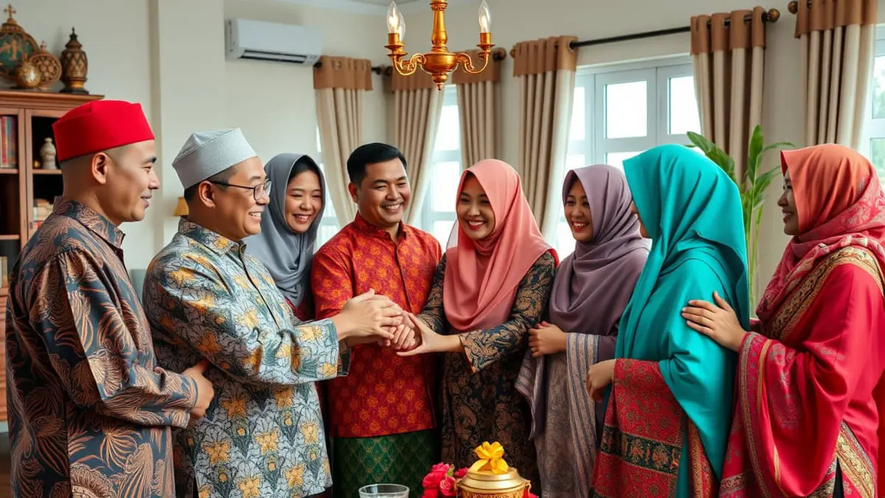 Detail Gambar Halal Bihalal Lebaran Di Rumah Number 3