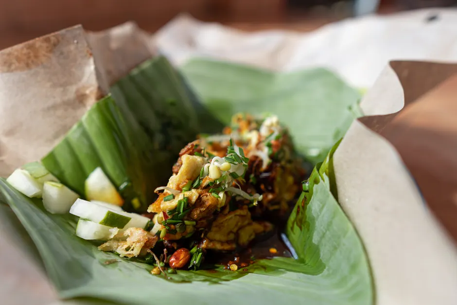 Gambar Nasi Pecel Madiun Dengan Rempeyek 4c67