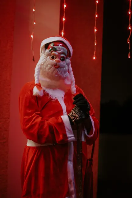 Gambar Santa Claus Di Acara Sekolah 87e0