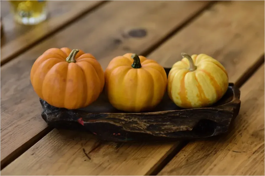 Detail Autumn Still Life Pumpkins Number 4