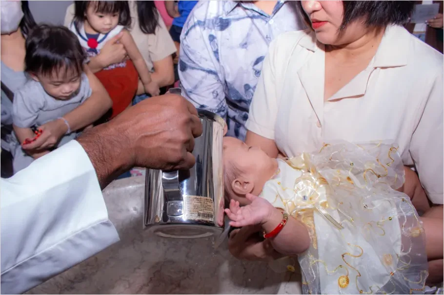 Detail Baptism Water Ceremony Church Photo Number 10