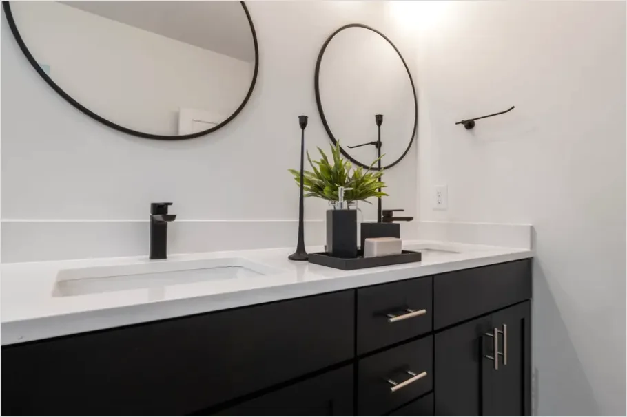 Detail Bathroom Vanity Styling Decor Number 5