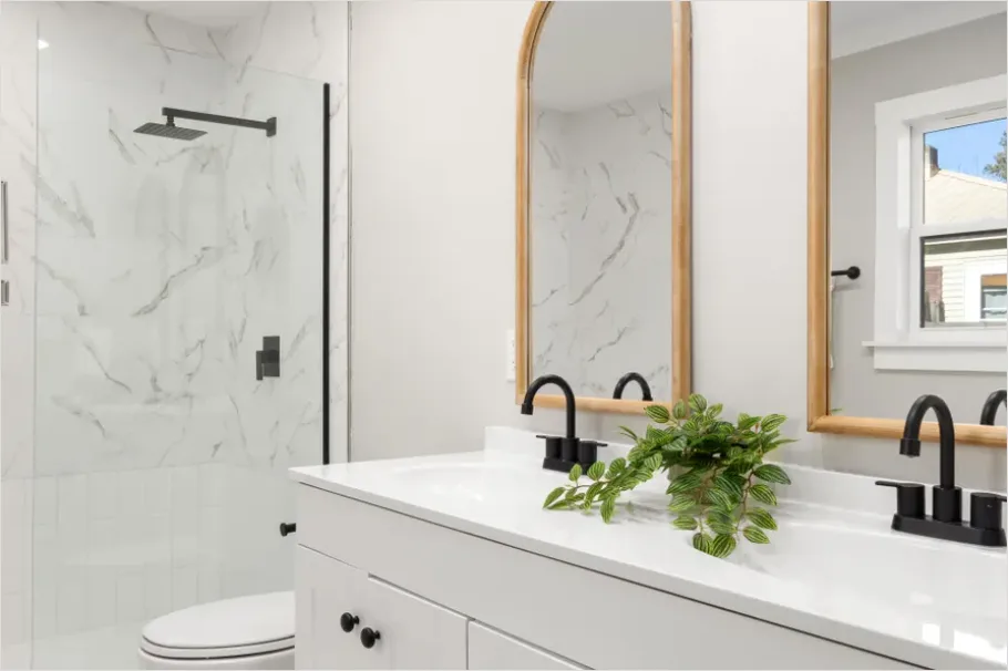 Detail Bathroom Vanity Styling Decor Number 10