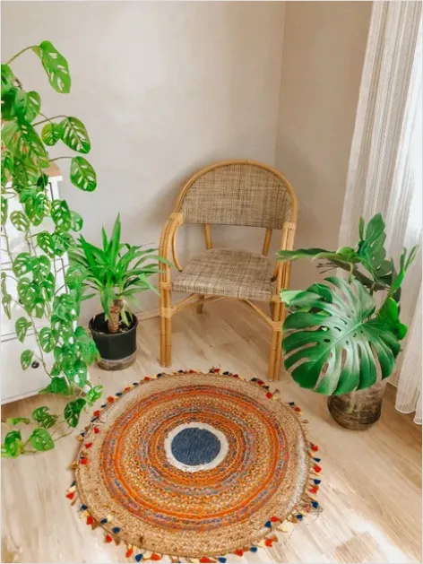 Detail Boho Living Room Decor Plants Number 7