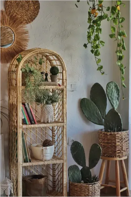 Detail Boho Living Room Decor Plants Number 9