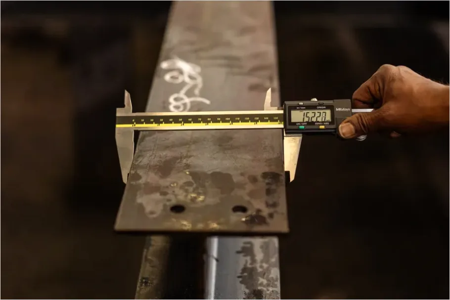 Detail Caliper Measurement Quality Inspection Number 2