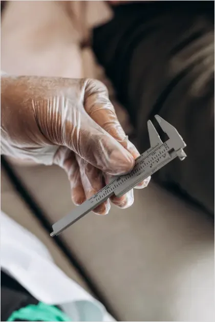 Detail Caliper Measurement Quality Inspection Number 3