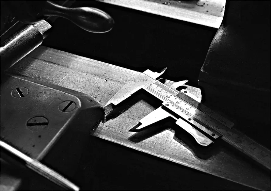 Detail Caliper Measurement Quality Inspection Number 4