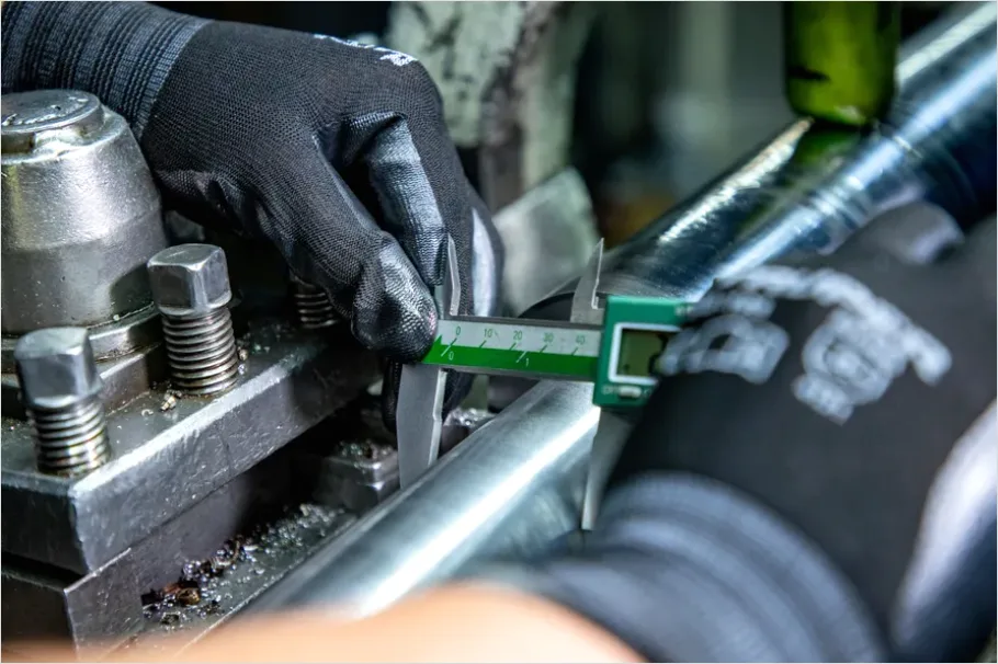 Detail Caliper Measurement Quality Inspection Number 7