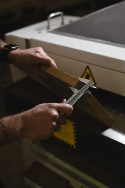 Detail Caliper Measurement Quality Inspection Number 9