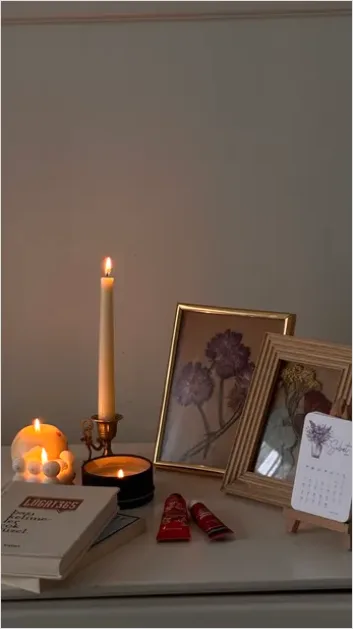 Detail Candles Home Decor Aesthetic Number 3