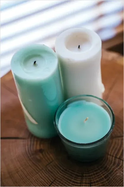 Detail Candles Still Life Cozy Decor Number 4